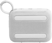 JBL - Go 4 Portable Bluetooth Speaker - White - Alternate Views