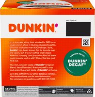 Dunkin' Donuts - Dunkin' Decaf, 44ct - Alternate Views