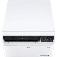 LG - 8,500 BTU High Efficiency Dual Inverter Window Air Conditioner with Wi-Fi and LCD Remote, 11... - Alternate Views