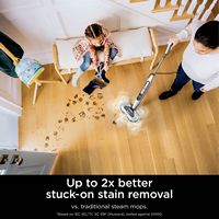 Shark - Steam & Scrub with Steam Blaster Technology Hard Floor Steam Mop - White - Alternate Views