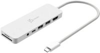 j5create - USB-C  Multi-Port Hub with Power Delivery - Eco White - Alternate Views
