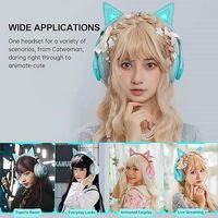 Edifier - G5BT CAT Wireless Gaming Headset w/ Magnetic Cat Ears, 36 Hour Battery Life for Xbox, P... - Alternate Views