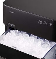 GE Profile - Opal 2.0 Ultra Nugget Ice Maker with Scale Inhibiting Filter - Carbon Black - Alternate Views