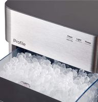 GE Profile - Opal 2.0 Ultra Nugget Ice Maker with Scale Inhibiting Filter - Stainless Steel - Alternate Views