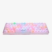 Higround - Basecamp 65 65% Wired Mechanical Lubed Flame Linear Switch Gaming Keyboard with RGB li... - Alternate Views