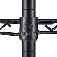 TRINITY - 5-Tier | 36x18x72 | Commercial Wire Shelving | NSF | w/ Sidebar & Wheels | - Black - Alternate Views
