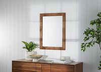 TRINITY - DRAKESTONE | 24x31 Farmhouse Vanity Mirror | 2-Pack | Walnut - Walnut - Alternate Views