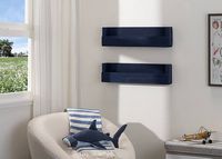 TRINITY - DRAKESTONE | Floating Book + Photo Display Shelf | 2-Pack | - Navy - Alternate Views
