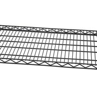 TRINITY - 5-Tier | 48x18x72 | Outdoor Commercial Wire Shelving | NSF | w/ Wheels | - Black Epoxy - Alternate Views