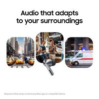 Samsung - Galaxy Buds3 Pro Wireless Earbud Headphones - White - Alternate Views