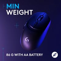 Logitech - G309 LIGHTSPEED Lightweight Wireless Optical Gaming Mouse with HERO 25K Sensor - Wirel... - Alternate Views