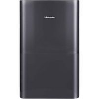 Hisense - 50-pint Dehumidifier with Built-in Pump - Black - Alternate Views
