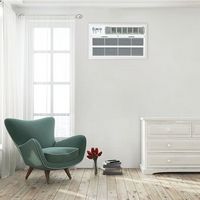 Arctic Wind - 12,000 BTU 550 sq ft. Through the Wall Air Conditioner with Supplemental Heat and R... - Alternate Views