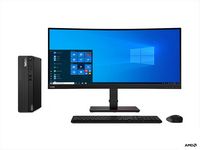 Lenovo ThinkCentre M75s Gen 2 Desktop - AMD Ryzen 5 PRO 5650G - 16GB Memory - 256GB SSD - Black - Alternate Views