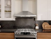 Zephyr - 36 inches - Convertible - Wall Range Hood - Stainless Steel - Alternate Views