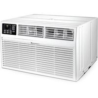 Whirlpool - 350 sq ft 8,000 BTU Through the Wall Air Conditioner with Supplemental Heat - White - Alternate Views