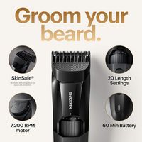 Manscaped - The Beard Hedger Essentials Kit SkinSafe Rechargeable Wet/Dry Trimmer, Facial Hair Sh... - Alternate Views