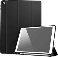 SaharaCase - Folio Case for Apple iPad 10.2 (8th Gen 2020) and (9th Gen 2021) - Black - Alternate Views