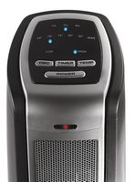 Lasko - Ceramic Tower Heater w/ Remote - Black - Alternate Views