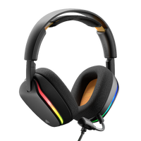 Glorious - GHS Eternal RGB Over-Ear Wired Gaming Headset for PC, PS5, PS4, Switch and Mobile - Black - Alternate Views