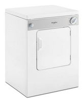 Whirlpool - 3.4 Cu. Ft. Stackable Electric Dryer with Flexible Installation - White - Alternate Views