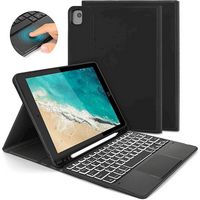 SaharaCase - Keyboard Case with Mouse Pad for Apple iPad 10.2 (8th Generation 2020 and 9th Genera... - Alternate Views