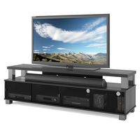 CorLiving - Bromley Wooden TV Stand, for TVs up to 95