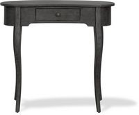 Finch - Thaddeus Console Oval Table - Dark Gray - Alternate Views