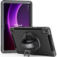 SaharaCase - Protection Hand Strap Series Case for Lenovo Tab P11 (Gen 2) - Black - Alternate Views
