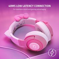 Razer - Kraken Hello Kitty Edition Wireless Gaming Headset - Pink - Alternate Views