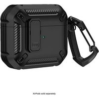 SaharaCase - Raider Series Heavy-Duty Case for Apple AirPods 4 and AirPods 4 with Active Noise Ca... - Alternate Views