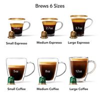 BARISTA Coffee & Espresso System, L'OR Coffee 10 Count Capsule Pack, L'OR Milk Frother - Black - Alternate Views