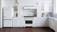 Unique Appliances - 36 inches - Externally Vented - Under cabinet Range Hood - Marshmallow White - Alternate Views