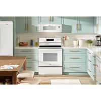 Whirlpool - 5.3 Cu. Ft. Freestanding Electric Range with Cooktop Flexibility - White - Alternate Views