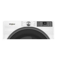 Whirlpool - 7.4 Cu. Ft. Stackable Smart Electric Dryer with Wrinkle Shield Option - White - Alternate Views