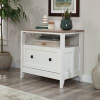 Sauder - August Hill Lateral File Cabinet - White - Alternate Views