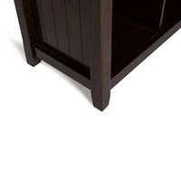 Simpli Home - Acadian 9 Cube Bookcase and Storage Unit - Brunette Brown - Alternate Views