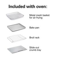 Hamilton Beach - Sure-Crisp 4-Slice Air Fryer Toaster Oven - Stainless Steel - Alternate Views