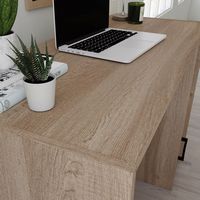 Sauder - Beginnings Computer Desk w/ Storage - Summer Oak - Alternate Views