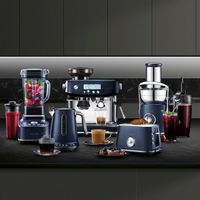 Breville - Juice Fountain Cold XL Juicer - Damson Blue - Alternate Views