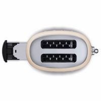 SMEG - TSF01 2-Slice Wide-Slot Toaster - Cream - Alternate Views
