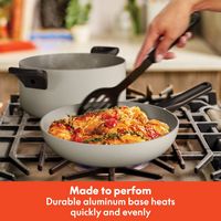 Bella - 21-Piece Ceramic Nonstick Cookware Set - Oatmilk - Alternate Views