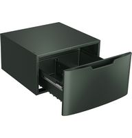 GE - Washer/Dryer Laundry Pedestal with Storage Drawer - Jade Green - Alternate Views
