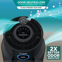 Shark - NeverChange Air Purifier, 5-Year HEPA Filter Life, 650-sq Ft - Black - Alternate Views