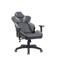 CorLiving - Nightshade Gaming Chair - Black and Grey - Alternate Views