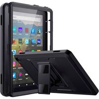 SaharaCase - Defense Protection Case for Amazon Fire HD 8 and Fire HD 8 Plus (2022-2024) - Black - Alternate Views