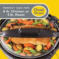 Hamilton Beach - Temp Tracker 6 Qt Digital Slow Cooker - Stainless Steel - Alternate Views