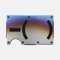 The Ridge Wallet - MAGSAFE WALLET - Titanium - Burnt - Alternate Views