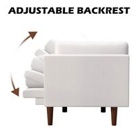 Bestier - Convertible Sleeper Sofa 2 in 1, Modern Sofa Bed Couches with Soft Padded Seat and Side... - Alternate Views