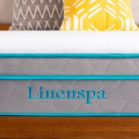 Linenspa Essentials - 10-inch Hybrid Mattress - King - White - Alternate Views